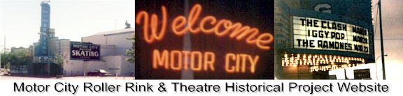 Welcome To The Motor City Roller Rink - Theatre Historical Project!